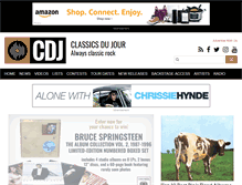 Tablet Screenshot of classicsdujour.com